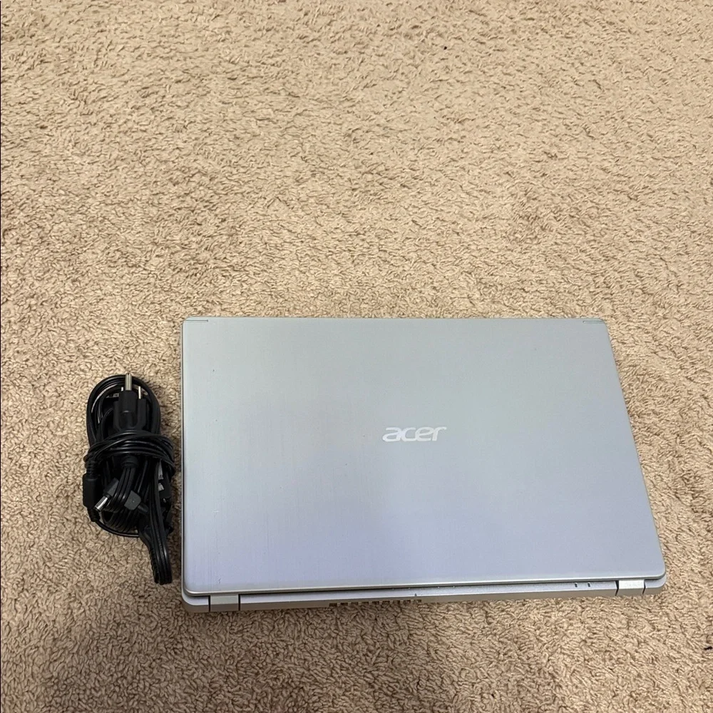 Acer Gray Laptop with Charger